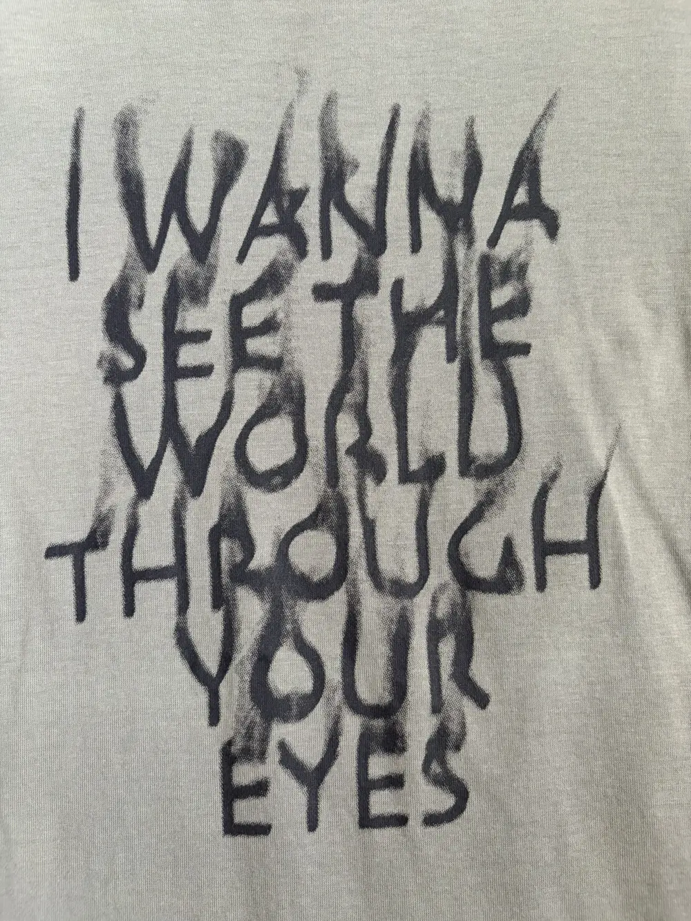 Dior Homme - AW10 I Wanna See The World T Shirt 17x25 - Image 4