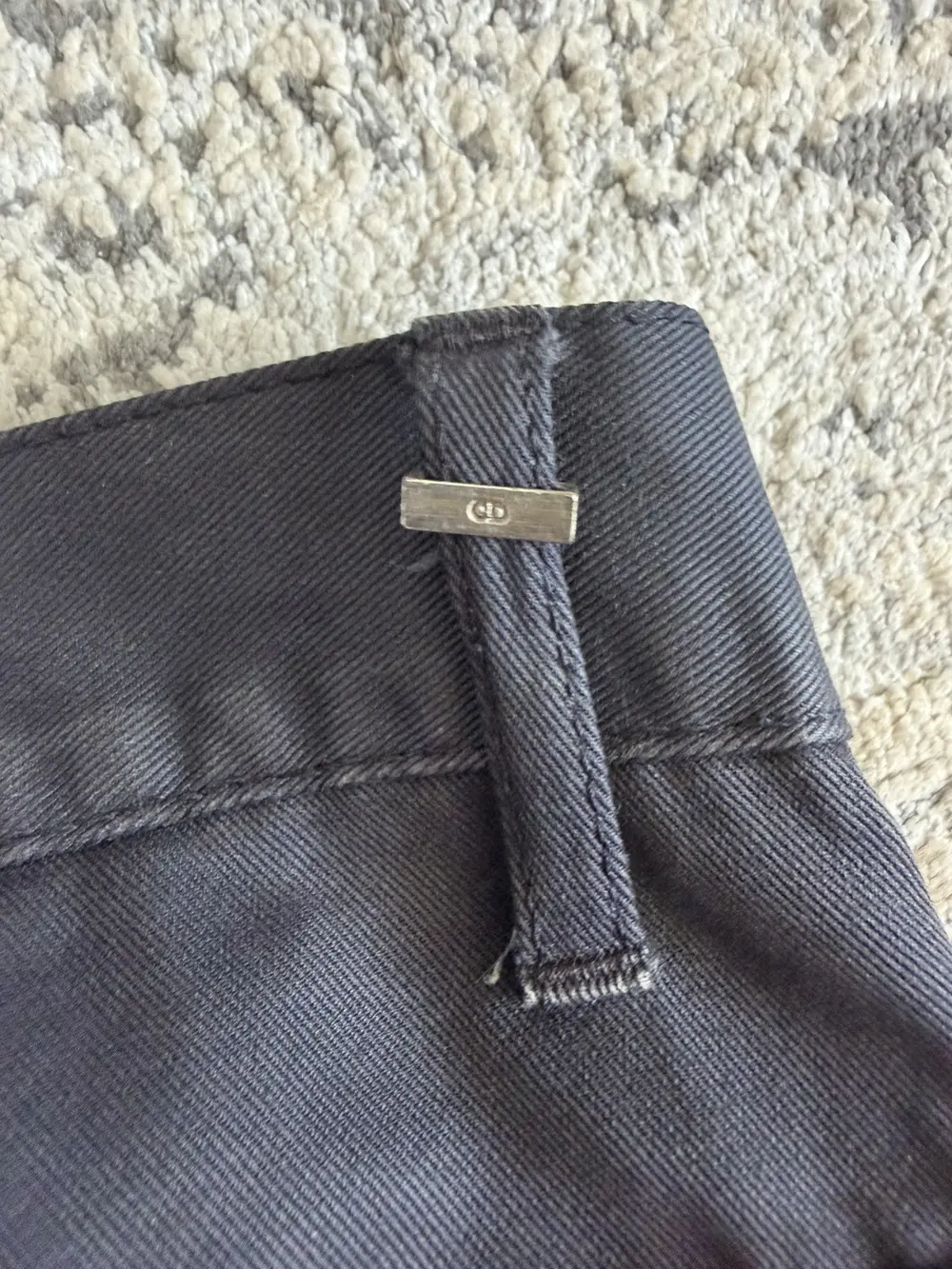 Dior Homme - KVA Whiskered Dust Black Denim Jeans 31x31.5 - Image 6