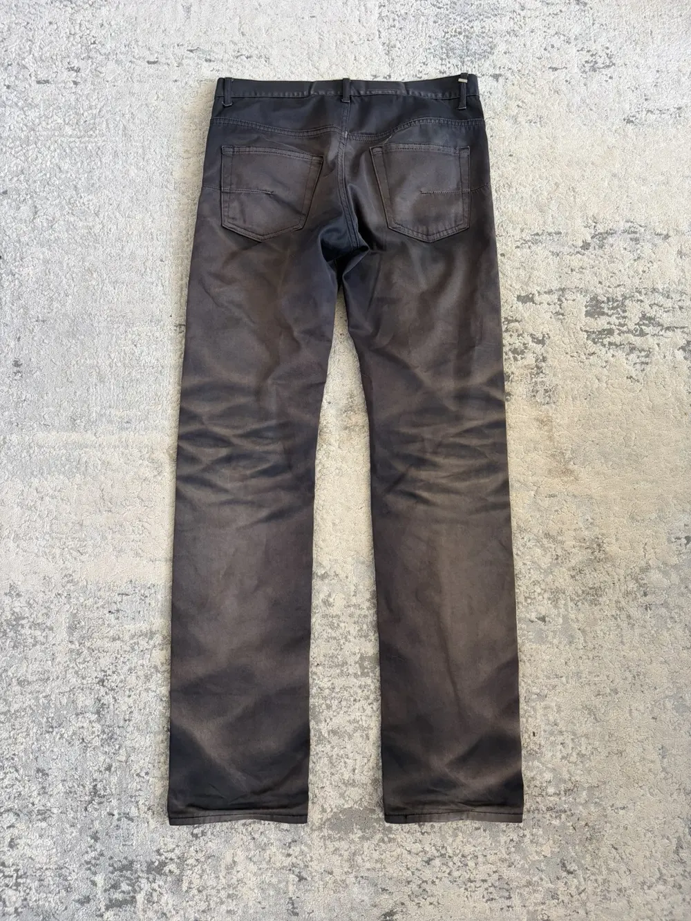 Dior Homme - KVA Whiskered Dust Black Denim Jeans 31x31.5 - Image 5