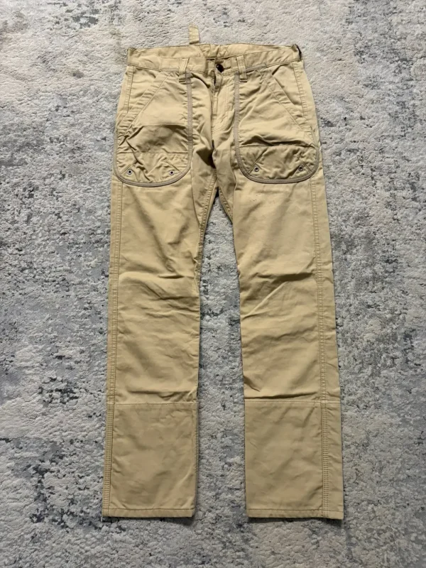 Junya Watanabe - SS10 Back Sinched Cotton Pant Beige