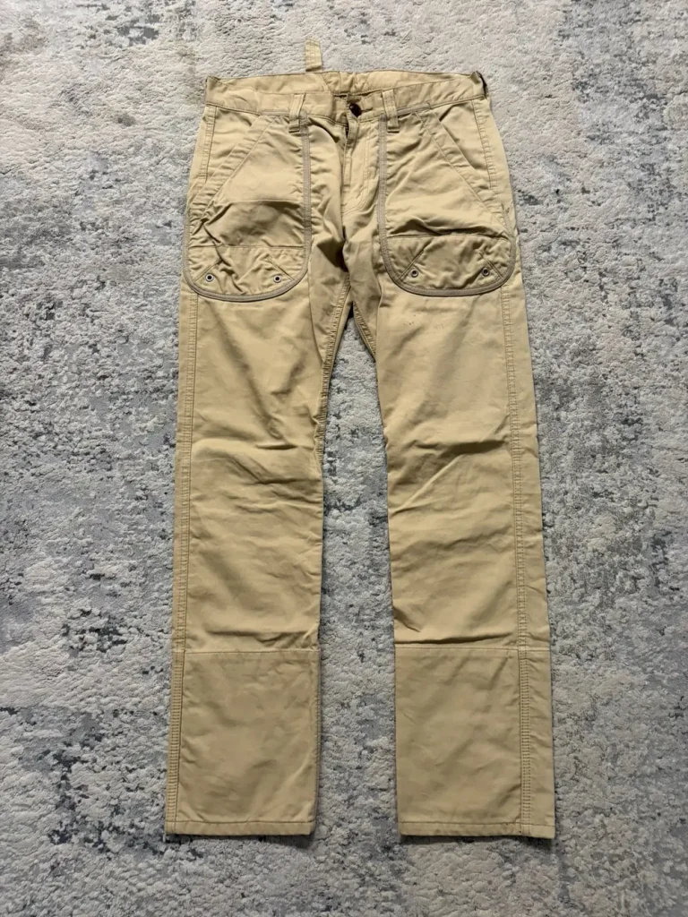 Junya Watanabe - SS10 Back Sinched Cotton Pant Beige