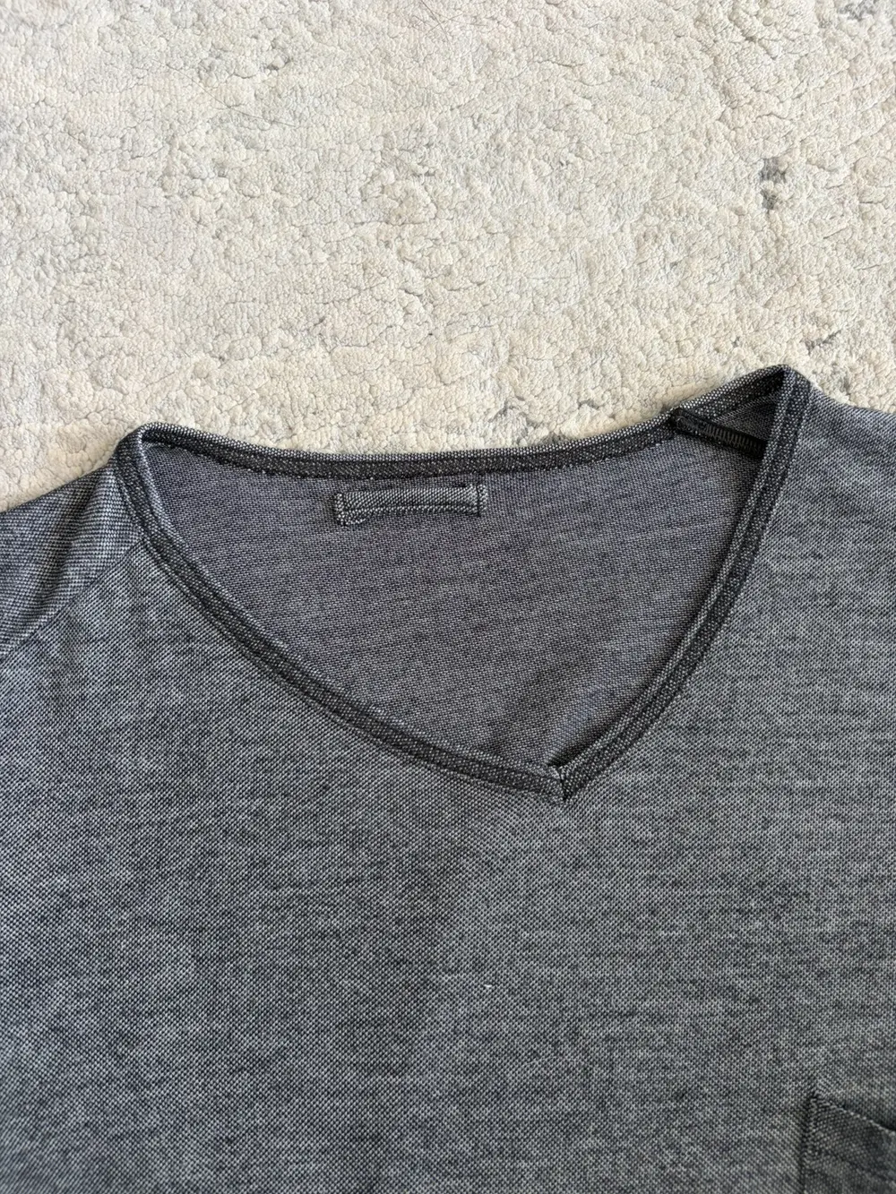 Mihara Yasuhiro - Asymmetric Collar T Shirt 17x24.5 - Image 2