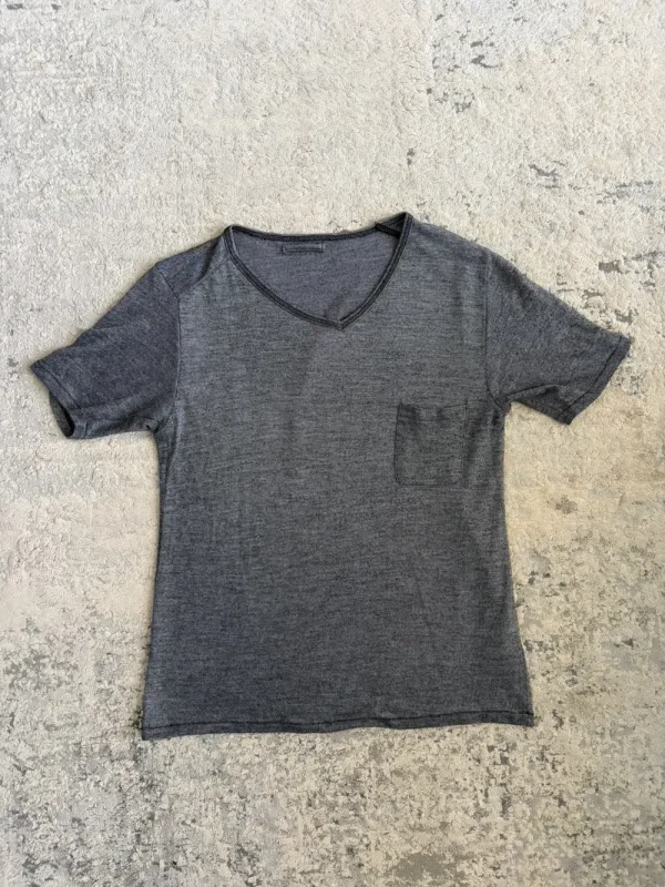 Mihara Yasuhiro - Asymmetric Collar T Shirt 17x24.5