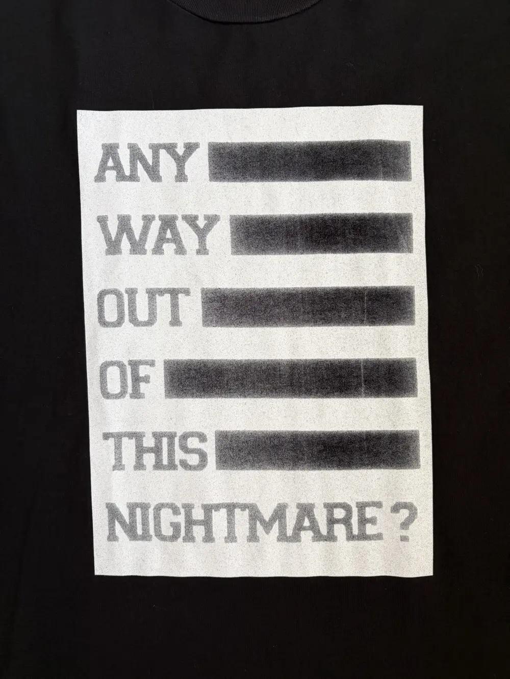 Raf Simons - AW17 Any Way Out T Shirt 22x29 - Image 2