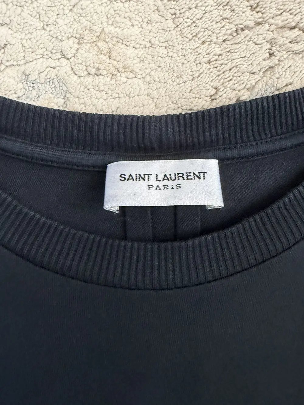 Saint Laurent - AW15 YSL Embroidery Pocket T Shirt 19x26 - Image 3
