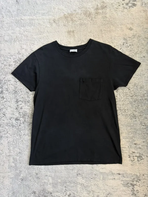 Saint Laurent - AW15 YSL Embroidery Pocket T Shirt 19x26