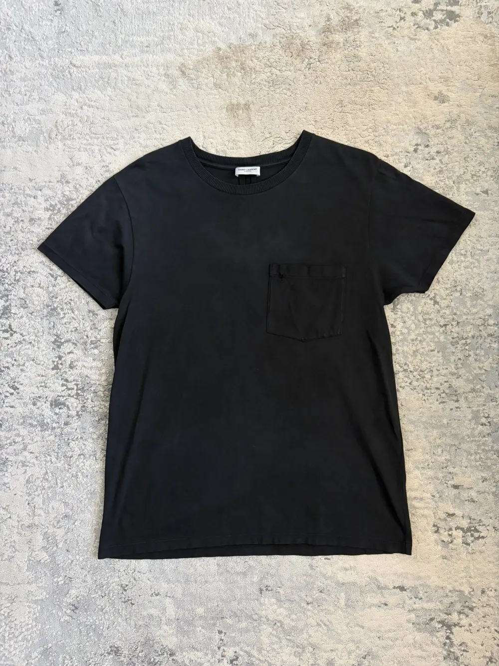 Saint Laurent - AW15 YSL Embroidery Pocket T Shirt 19x26