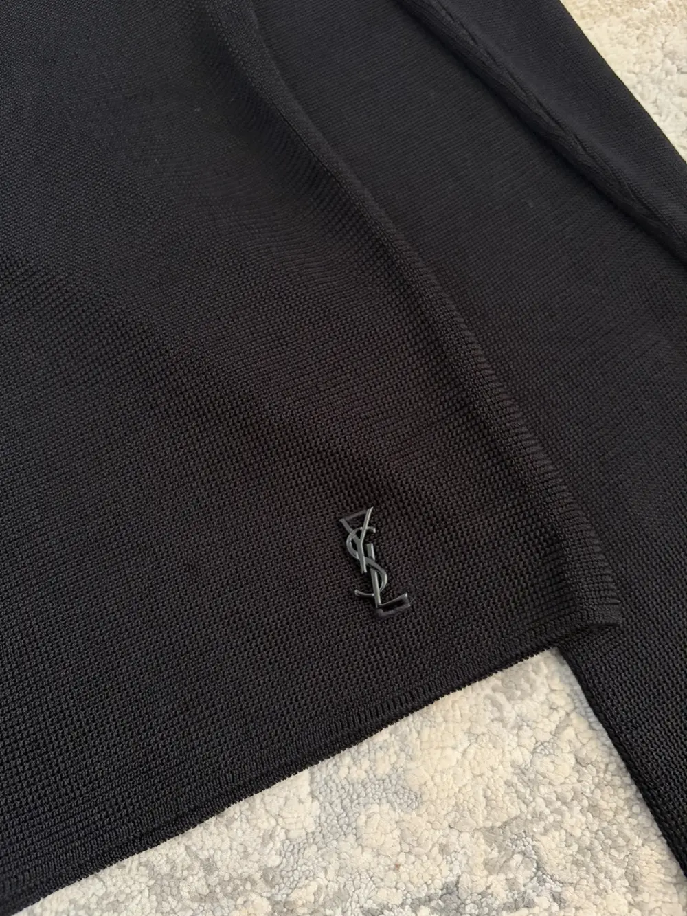 Saint Laurent - AW23 Gauze Knit Long Sleeve 20x25 - Image 3